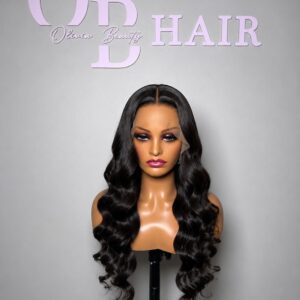 Bouncy donor hair layered  24 inches