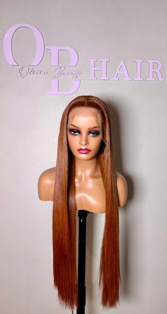 Bonestraight donor hair  Ginger  30 inches